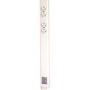 Wiremold 25DTP Series 12' Tele-Power Pole, Ivory