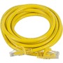 Monoprice FLEXboot Series Cat5e 24AWG UTP Ethernet Network Patch Cable, 7ft Yellow