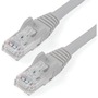 StarTech.com 20ft Gray Cat6 Patch Cable with Snagless RJ45 Connectors - Long Ethernet Cable - 20 ft Cat 6 UTP Cable