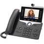 Cisco 8865 IP Phone - Refurbished - Wired/Wireless - Bluetooth, Wi-Fi - Wall Mountable - Charcoal