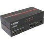 Hall Research 2-Channel HDMI Splitter with Analog and Optical Audio Output and 4K Support