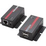 Hall Research USB 2.0 over UTP Extender with 2-Port Hub