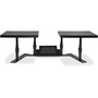 Allsop Ergo Dual Monitor Stand