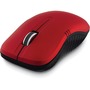 Verbatim Wireless Notebook Optical Mouse, Commuter Series - Matte Red