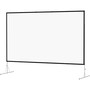 Da-Lite Fast-Fold Deluxe Projection Screen System - Portable Folding Frame Screen - 158in Screen