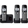 Panasonic KX-TGE433B DECT 6.0 Plus 1.90 GHz Cordless Phone - Black
