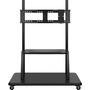 Featuring a convenient storage tray and an included mounting bracket, the VB-STND-001 is a mobile trolley cart ideal for ViewSonic commercial displays, and ViewBoard interactive flat panel displays.