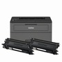 Brother HL-L2370DW XL Extended Print Monochrome Compact Laser Printer with up to 2 Years of Toner In-box