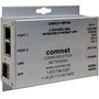 ComNet 2 Channel 10/100/1000 Mbps Ethernet Electrical To Optical Media Converter