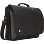 Case Logic Carrying Case (Messenger) for 17" Notebook, Accessories, Mouse, iPod, Cell Phone, Pen - Black