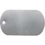 Panduit Marker tag (dog tag type), 304 Stainless Steel, 2.1" x 1.2".