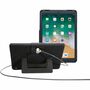CTA Digital Security Case with Kickstand and Anti-Theft Cable for iPad Pro 10.5