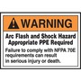 Panduit Warning Label
