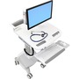 Ergotron StyleView Electric Lift Cart with LCD Arm, LiFe Powered
