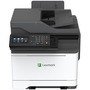 Lexmark CX622ade Laser Multifunction Printer - Color - Plain Paper Print - Desktop