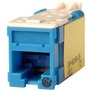 Ortronics Clarity High Density Jack (HDJ) CAT6A, T568A/B, Blue