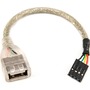 Rocstor USB 2.0 Cable - USB A to Motherboard 4 Pin