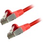 Comprehensive Cat6 Snagless Shielded Ethernet Cable, Red, 50ft