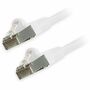 Comprehensive Cat6 Snagless Shielded Ethernet Cables, White, 3ft