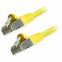 Comprehensive Cat6 Snagless Shielded Ethernet Cables, Yellow, 5ft