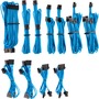 Corsair Premium Individually Sleeved PSU Cables Pro Kit Type 4 Gen 4 - Blue