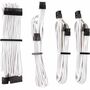 Corsair Premium Individually Sleeved PSU Cables Starter Kit Type 4 Gen 4 - White