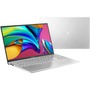 Asus VivoBook S15 S512FA-DB71 15.6" Notebook - 1920 x 1080 - Core i7 i7-8565U - 8 GB RAM - 1 TB HDD - 256 GB SSD - Silver Metal