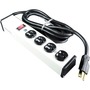 Wiremold Plug-In Outlet Center 4-Outlet Power Strip