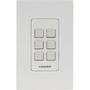 Kramer 6-button PoE and I/O Control Keypad