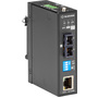 Black Box LMC280 Series Fast Ethernet Industrial Media Converter - Single-Mode SC