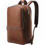 Samsonite SAM Classic Leather Carrying Case (Backpack) for 14.1" Notebook, Gear, Passport, Headphone, Accessories - Cognac