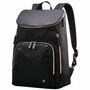 Samsonite Deluxe Carrying Case (Backpack) for 9.7" to 15.6" Notebook, Tablet, Pen, Accessories, Water Bottle, Key - Black