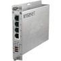 Wisenet 4 Channel Ethernet over Coax Extender With Pass-Through PoE