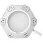 Accell Power Dot Office, White, 4 AC outlets, 3 USB-A and 1 USB-C Charging Ports, 16ft cord