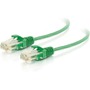 Legrand 2ft Q-Series Slim Snagless Cat 6 Unshielded (UTP) Ethernet Network Cable - Green