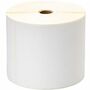 Brother 4in x 4in White Polypropylene Direct Thermal Label, Die Cut Roll