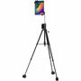 CTA Digital Rolling Tripod Floor Stand for 7-13" Tablets