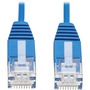 Tripp Lite Cat6a 10G Certified Molded Ultra-Slim UTP Ethernet Cable (RJ45 M/M), Blue, 5 ft.