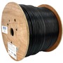 Tripp Lite Cat6/Cat6e Bulk Ethernet Cable 600MHz Outdoor-Rated Black 1000ft