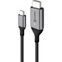Alogic USB-C (Male) to HDMI (Male) Cable - Ultra Series - 4K 60Hz - Space Grey - 2m