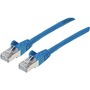 Intellinet Cat6a S/FTP Patch Cable, 14 ft., Blue