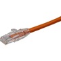 Axiom 7FT CAT6 UTP 550mhz Patch Cable Clear Snagless Boot (Orange) - TAA Compliant