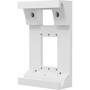Avteq Surface Mount for Control Panel, Gang Box - White - TAA Compliant
