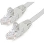 StarTech.com 10ft LSZH CAT6 Ethernet Cable - Gray Snagless Patch Cord