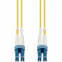 AddOn 4m LC to LC Yellow OS2 Duplex OFNR (Riser-Rated) TAA SMF Fiber Patch Cable