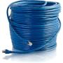 C2G 300ft Cat6 Snagless Solid Shielded (STP) Ethernet Patch Cable - Blue