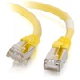 C2G 25ft (7.6m) Cat6 Snagless Shielded (STP) Ethernet Network Patch Cable - Yellow