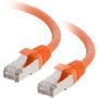 C2G 20ft (6.1m) Cat6 Snagless Shielded (STP) Ethernet Network Patch Cable - Orange