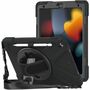 Codi Rugged Carrying Case for 10.2" Apple iPad (7th Generation), iPad (8th Generation), iPad (9th Generation) Tablet - Black