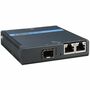 Advantech Industrial 4TX/1SFP Light Managed PoE BT Media Converter